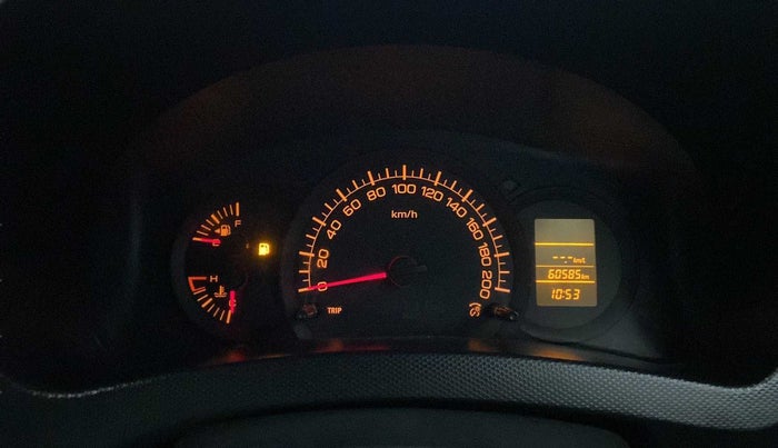 2017 Maruti Swift LXI (O), CNG, Manual, 60,553 km, Odometer Image