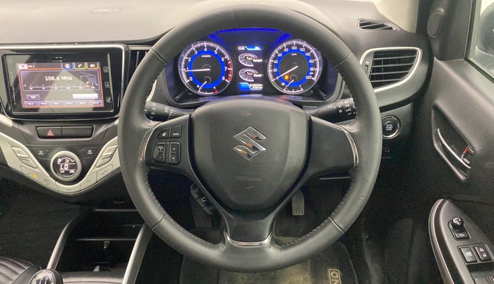 2017 Maruti Baleno ALPHA PETROL 1.2, Petrol, Manual, 61,462 km, Steering Wheel Close Up