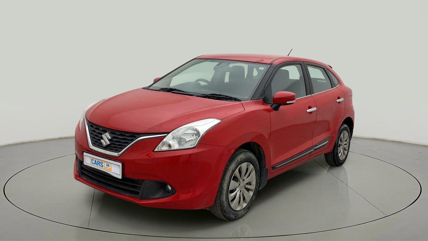 2017 Maruti Baleno DELTA PETROL 1.2, Petrol, Manual, 55,047 km, Left Front Diagonal