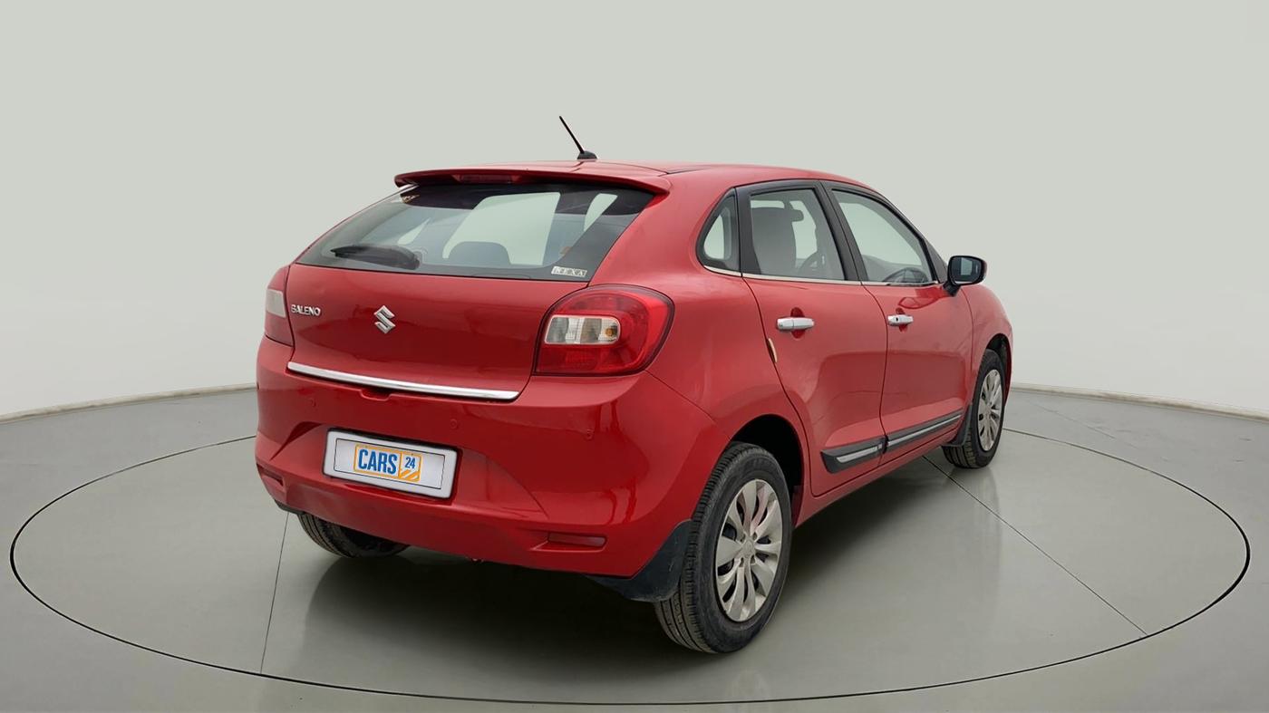 2017 Maruti Baleno DELTA PETROL 1.2, Petrol, Manual, 55,047 km, Right Back Diagonal
