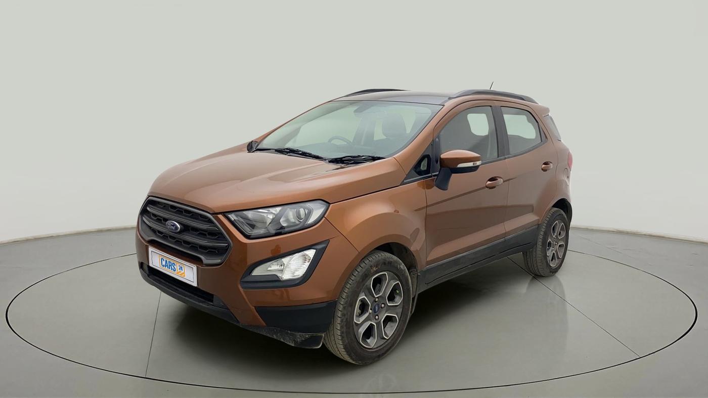 2020 Ford Ecosport TITANIUM 1.5 SPORTS(SUNROOF) PETROL, Petrol, Manual, 61,395 km, Left Front Diagonal