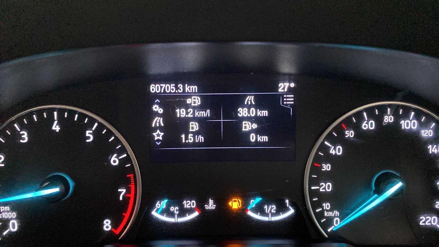 2020 Ford Ecosport TITANIUM 1.5 SPORTS(SUNROOF) PETROL, Petrol, Manual, 61,395 km, Odometer Image