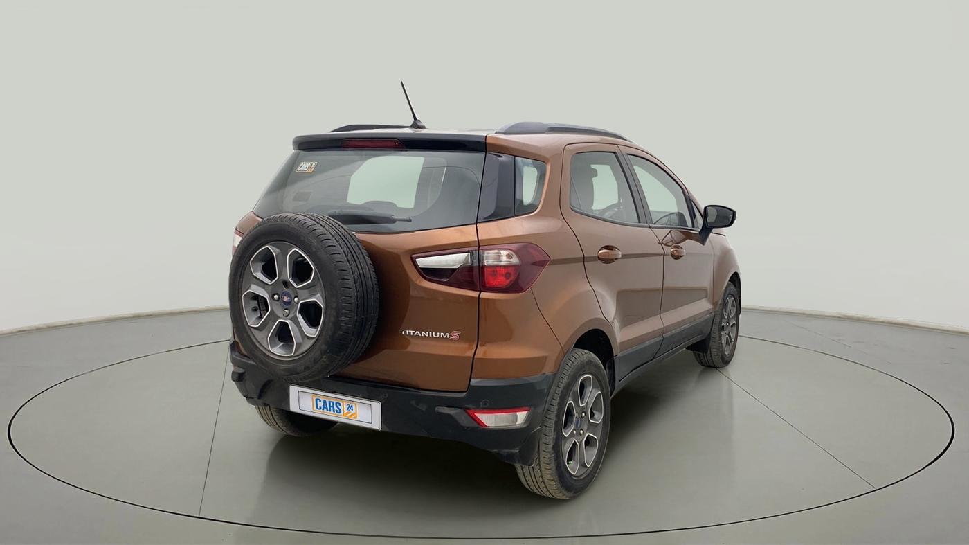 2020 Ford Ecosport TITANIUM 1.5 SPORTS(SUNROOF) PETROL, Petrol, Manual, 61,395 km, Right Back Diagonal