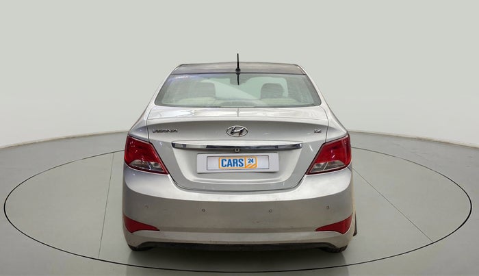 2015 Hyundai Verna FLUIDIC 4S 1.6 VTVT S, Petrol, Manual, 1,02,669 km, Back/Rear