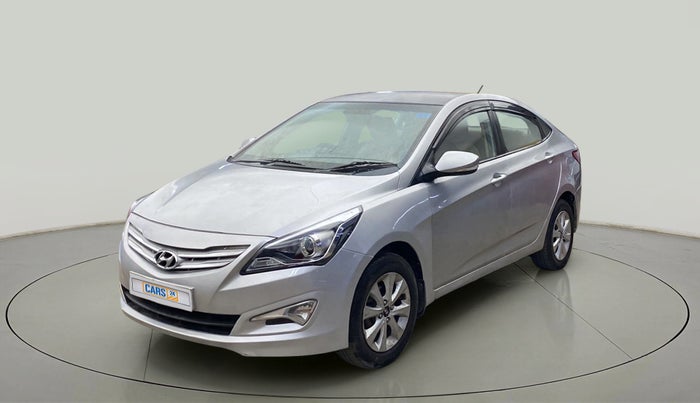 2015 Hyundai Verna FLUIDIC 4S 1.6 VTVT S, Petrol, Manual, 1,02,669 km, Left Front Diagonal