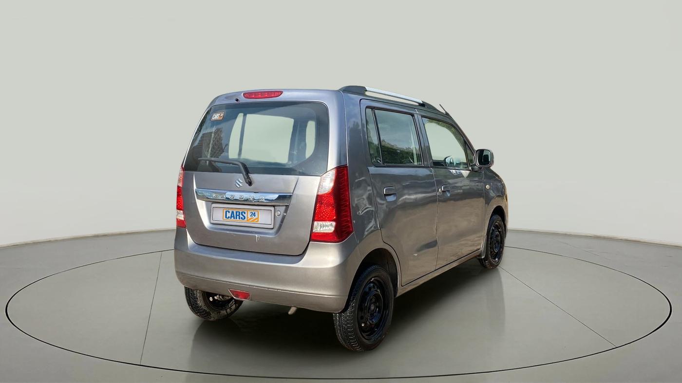 2014 Maruti Wagon R 1.0 VXI, Petrol, Manual, 90,972 km, Right Back Diagonal