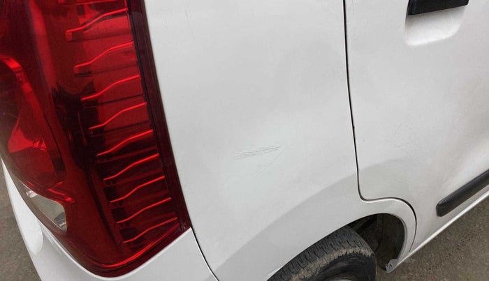 2018 Maruti Wagon R 1.0 LXI CNG, CNG, Manual, 87,192 km, Right quarter panel - Minor scratches