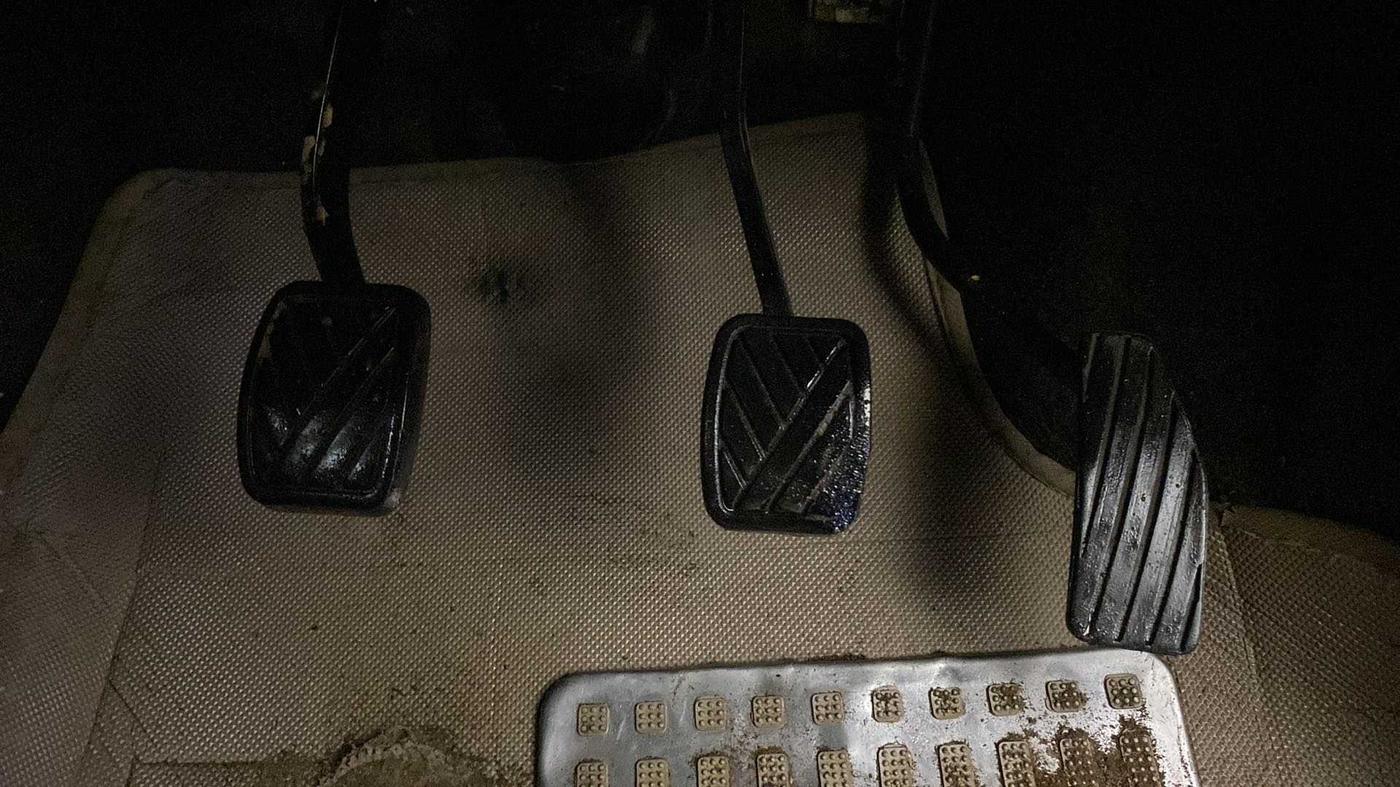 2018 Maruti Wagon R 1.0 LXI CNG, CNG, Manual, 87,192 km, Pedals