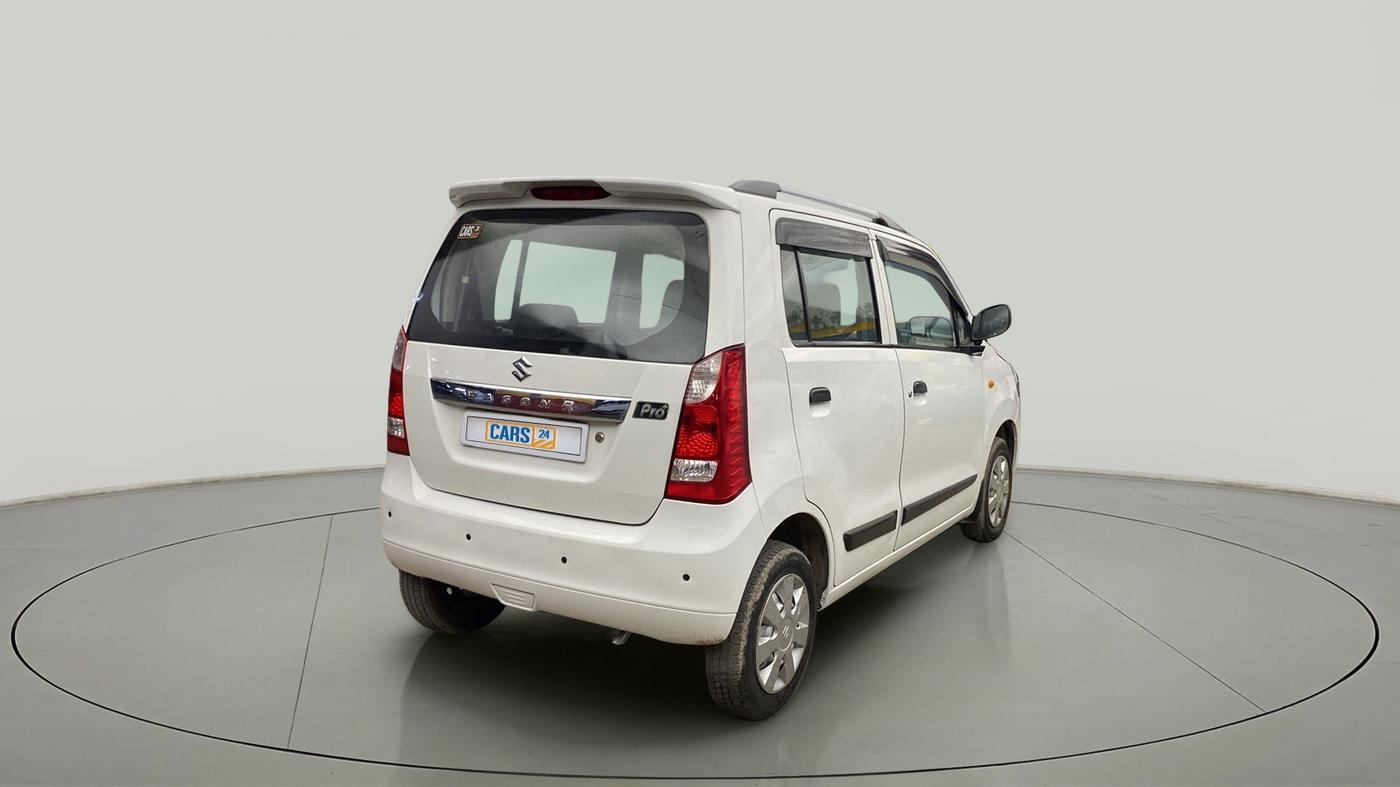 2018 Maruti Wagon R 1.0 LXI CNG, CNG, Manual, 87,192 km, Right Back Diagonal