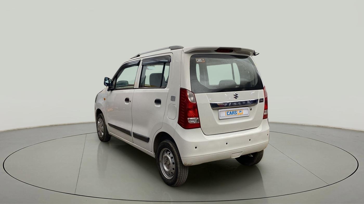 2018 Maruti Wagon R 1.0 LXI CNG, CNG, Manual, 87,192 km, Left Back Diagonal