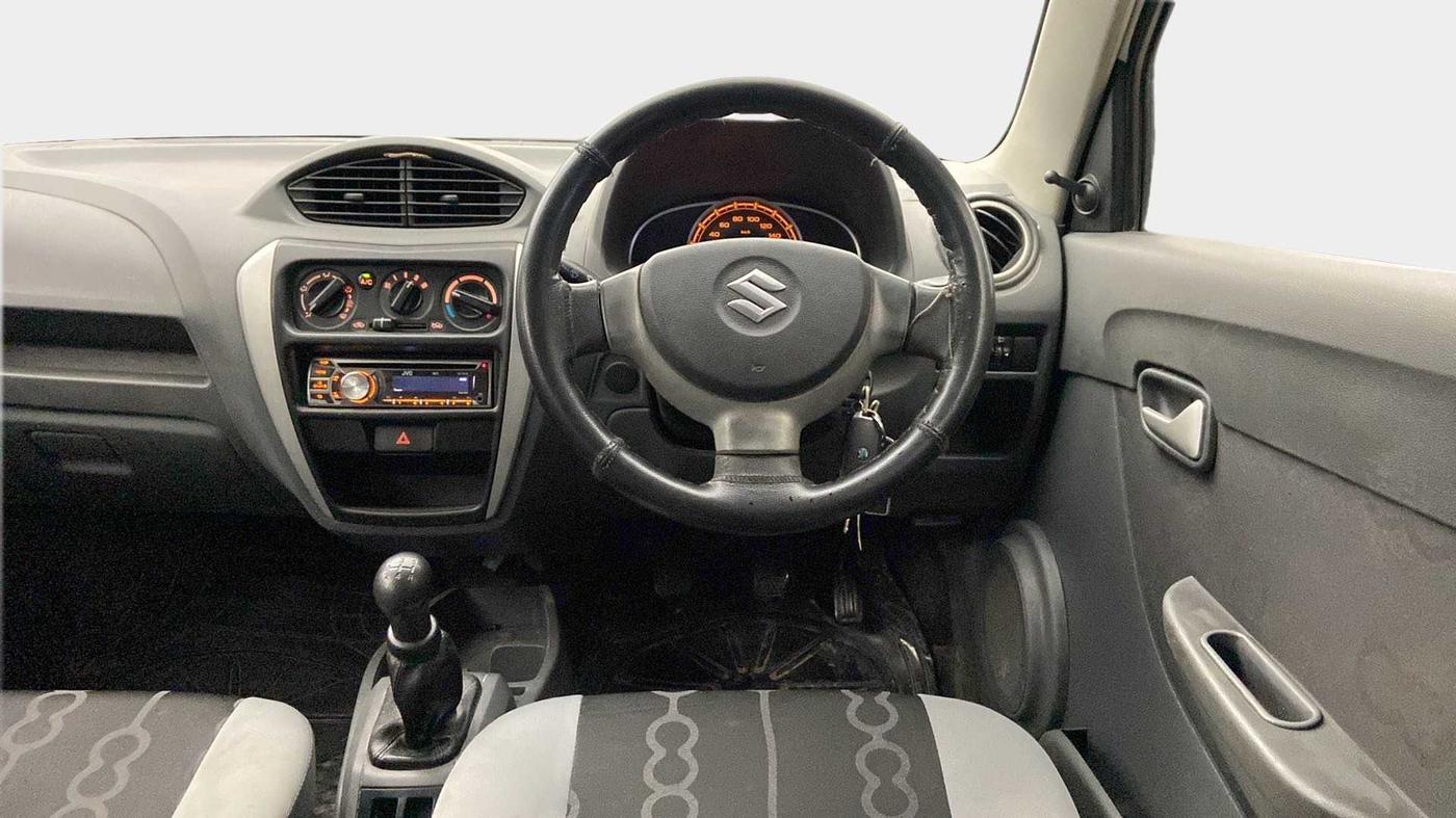 2013 Maruti Alto 800 LXI, Petrol, Manual, 70,076 km, Steering Wheel Close Up
