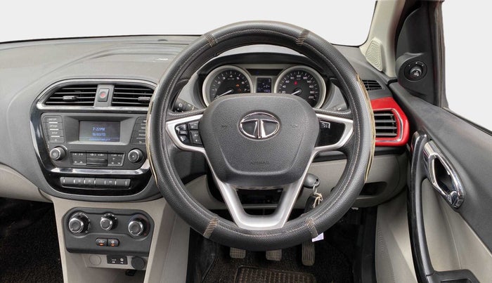 2017 Tata Tiago XZ PETROL, Petrol, Manual, 4,949 km, Steering Wheel Close Up