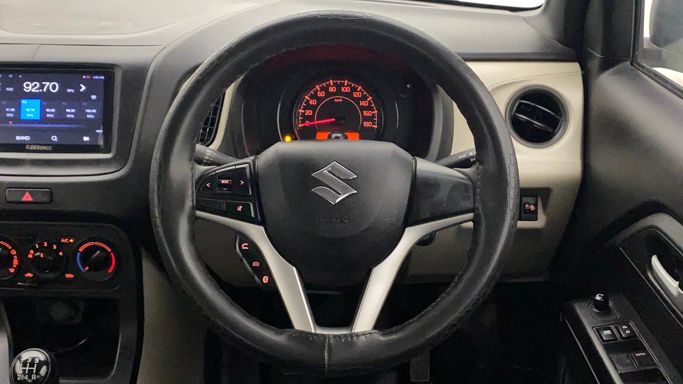 2021 Maruti New Wagon-R VXI 1.2, Petrol, Manual, 16,495 km, Steering Wheel Close Up