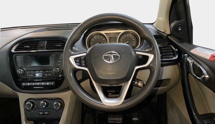 2017 Tata Tiago XZA PETROL, Petrol, Automatic, 23,019 km, Steering Wheel Close Up