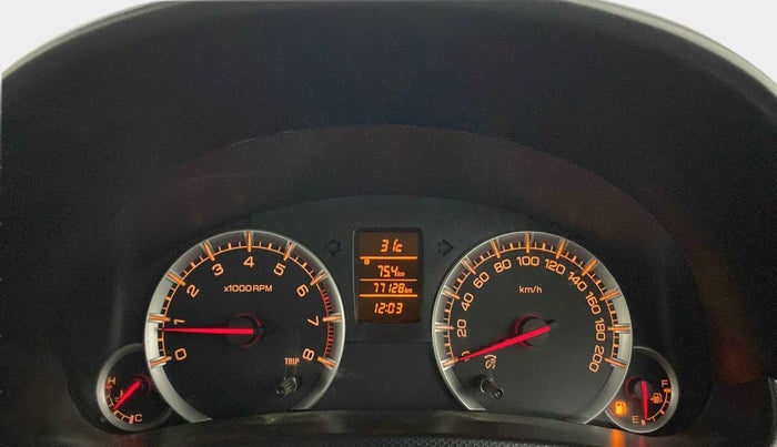2016 Maruti Swift ZXI, Petrol, Manual, 77,053 km, Odometer Image