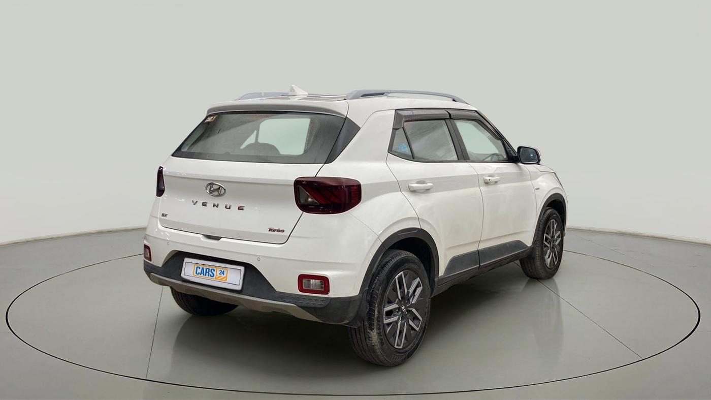 2021 Hyundai VENUE SX 1.0 TURBO IMT, Petrol, Manual, 31,035 km, Right Back Diagonal