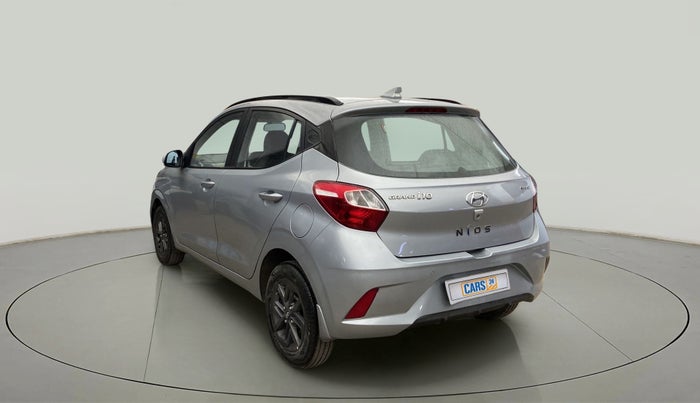 2020 Hyundai GRAND I10 NIOS SPORTZ AMT 1.2 KAPPA VTVT, Petrol, Automatic, 20,450 km, Left Back Diagonal