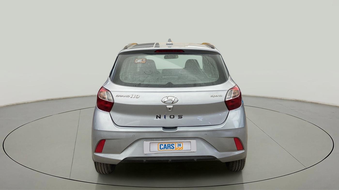 2020 Hyundai GRAND I10 NIOS SPORTZ AMT 1.2 KAPPA VTVT, Petrol, Automatic, 20,450 km, Back/Rear