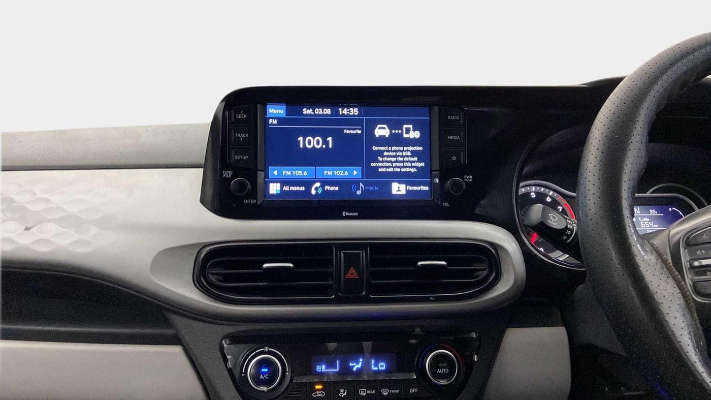 2020 Hyundai GRAND I10 NIOS SPORTZ AMT 1.2 KAPPA VTVT, Petrol, Automatic, 20,450 km, Air Conditioner