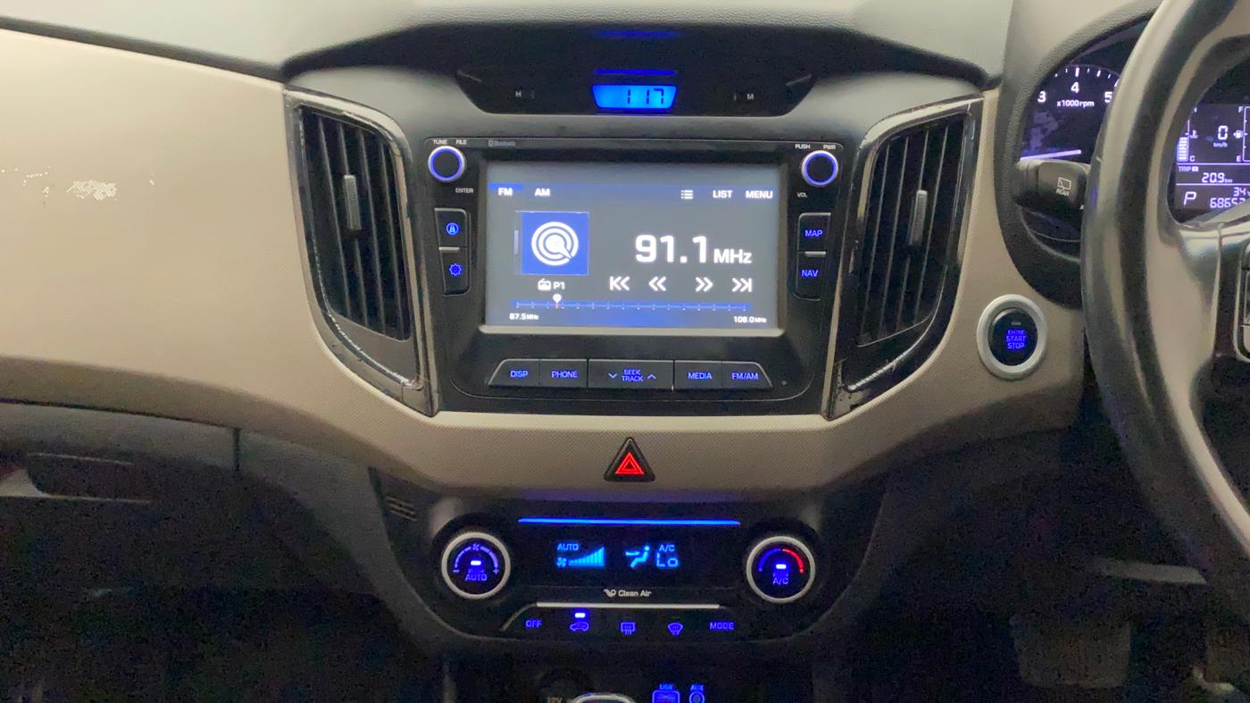 2017 Hyundai Creta SX PLUS AT 1.6 PETROL, Petrol, Automatic, 69,201 km, Air Conditioner