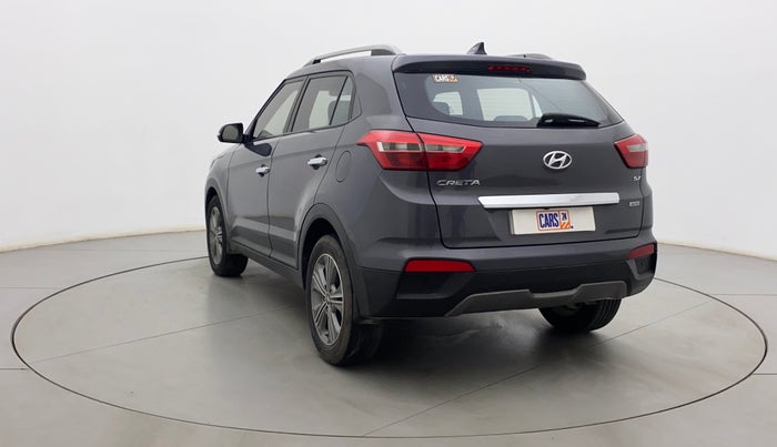 2017 Hyundai Creta SX PLUS AT 1.6 PETROL, Petrol, Automatic, 69,201 km, Left Back Diagonal
