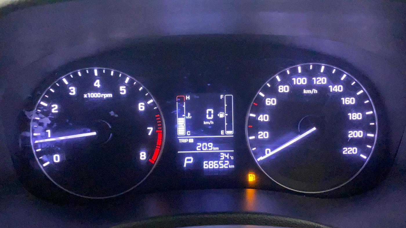 2017 Hyundai Creta SX PLUS AT 1.6 PETROL, Petrol, Automatic, 69,201 km, Odometer Image