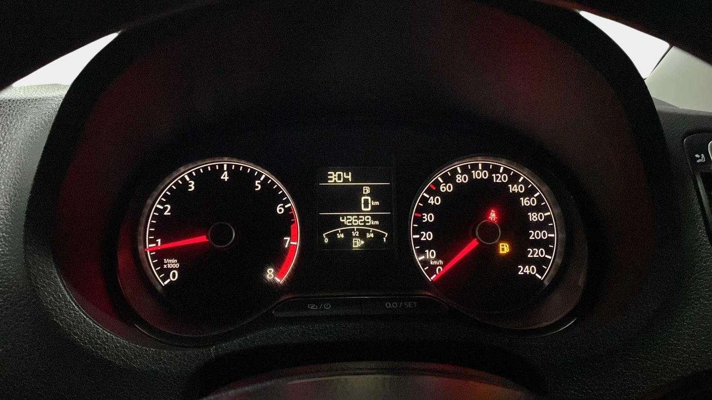 2020 Volkswagen Polo HIGHLINE 1.0L, Petrol, Manual, 42,608 km, Odometer Image