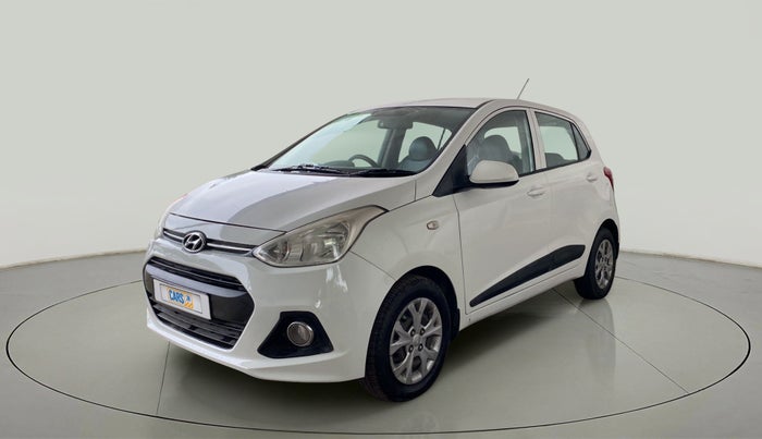 2015 Hyundai Grand i10 MAGNA 1.2 KAPPA VTVT, Petrol, Manual, 1,24,292 km, Left Front Diagonal