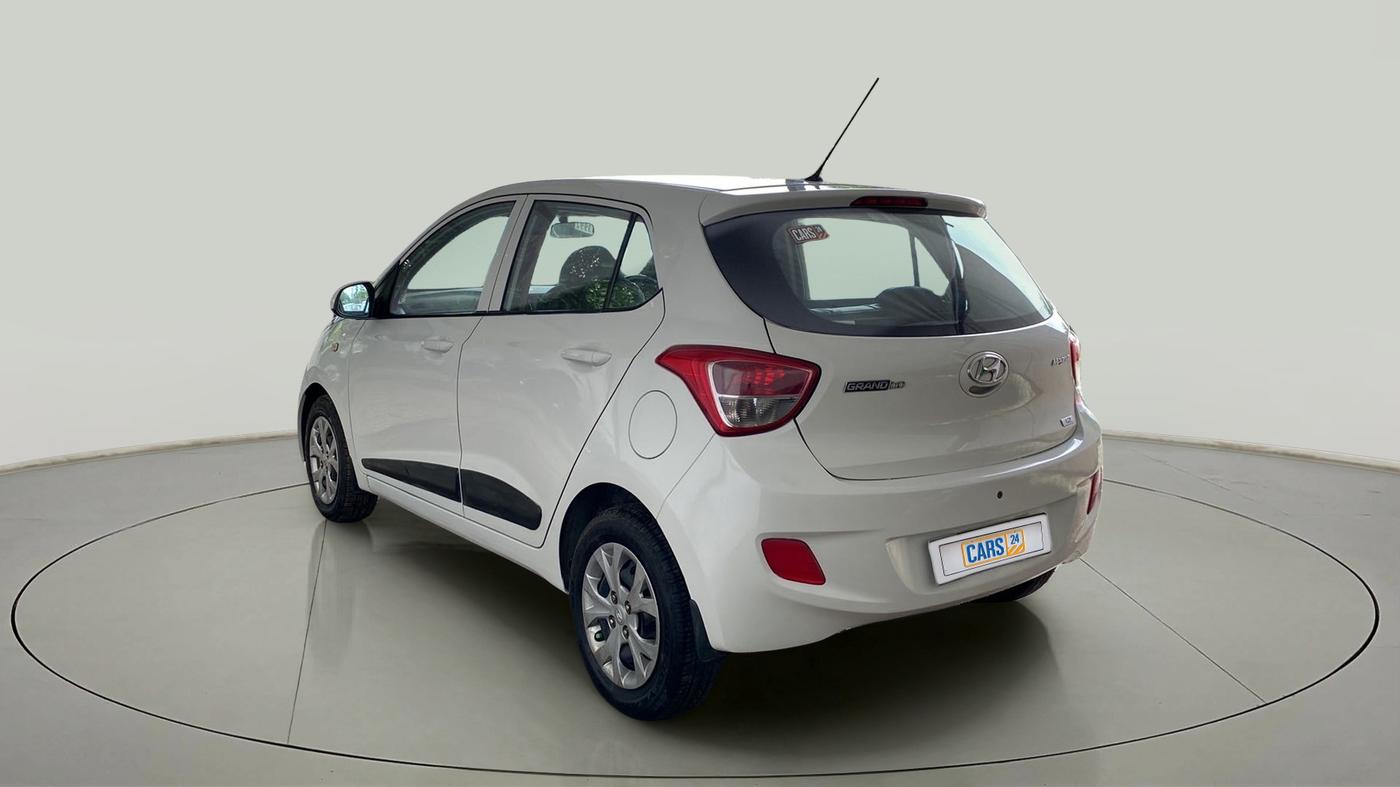 2015 Hyundai Grand i10 MAGNA 1.2 KAPPA VTVT, Petrol, Manual, 1,24,292 km, Left Back Diagonal