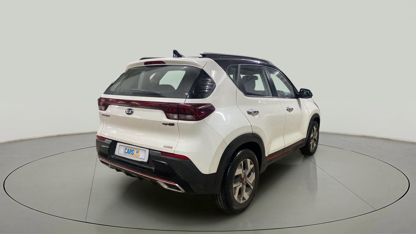 2020 KIA SONET GTX PLUS 1.0 IMT, Petrol, Manual, 35,635 km, Right Back Diagonal