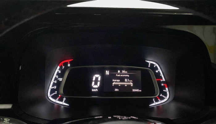 2020 KIA SONET GTX PLUS 1.0 IMT, Petrol, Manual, 35,635 km, Odometer Image