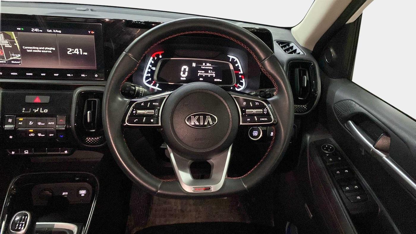 2020 KIA SONET GTX PLUS 1.0 IMT, Petrol, Manual, 35,635 km, Steering Wheel Close Up