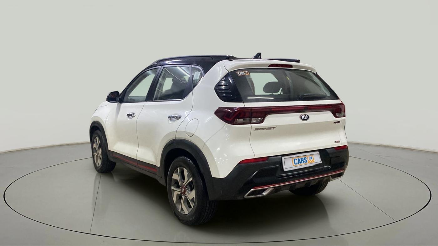 2020 KIA SONET GTX PLUS 1.0 IMT, Petrol, Manual, 35,635 km, Left Back Diagonal