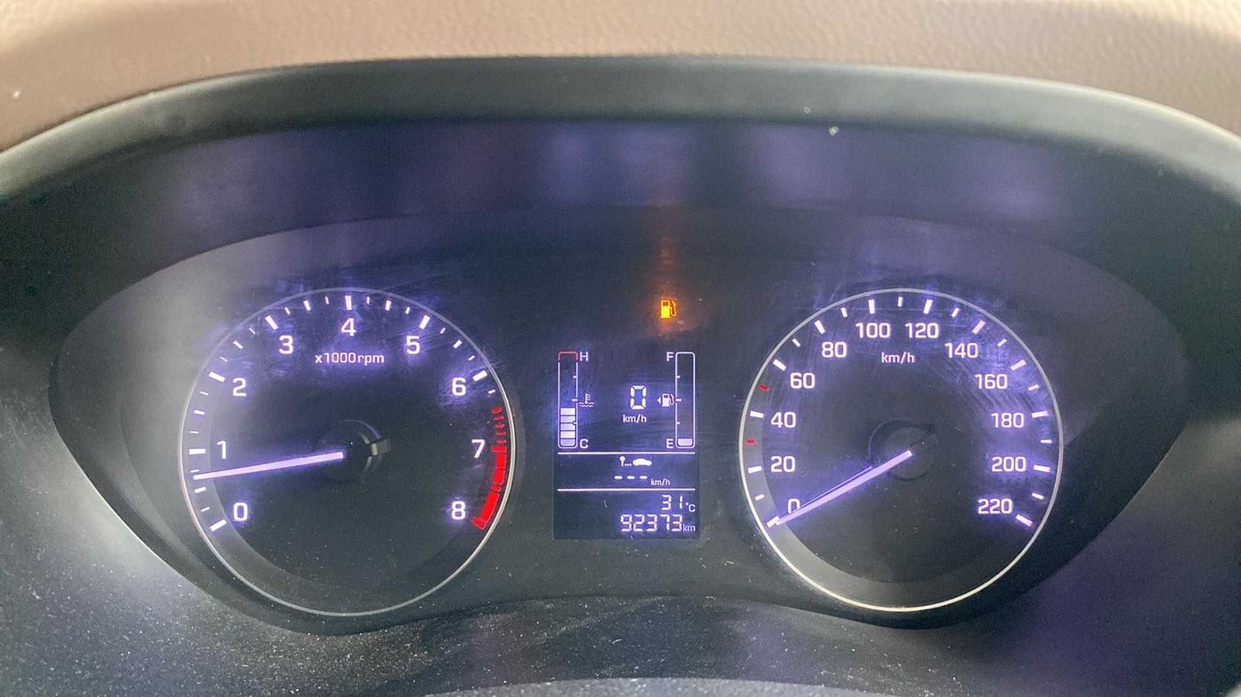 2017 Hyundai Elite i20 ASTA 1.2, Petrol, Manual, 92,359 km, Odometer Image