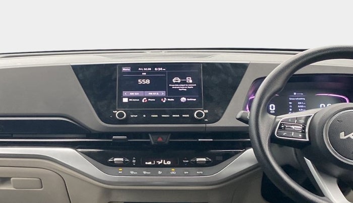 2022 KIA CARENS PRESTIGE PLUS 1.4 PETROL 7 STR, Petrol, Manual, 42,971 km, Air Conditioner