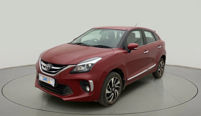 2019 Toyota Glanza V, Petrol, Manual, 31,957 km, Left Front Diagonal