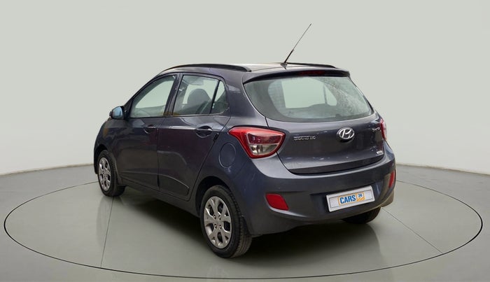 2015 Hyundai Grand i10 SPORTZ 1.2 KAPPA VTVT, Petrol, Manual, 99,454 km, Left Back Diagonal