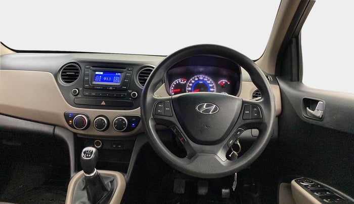 2015 Hyundai Grand i10 SPORTZ 1.2 KAPPA VTVT, Petrol, Manual, 99,454 km, Steering Wheel Close Up