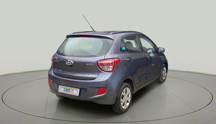 2015 Hyundai Grand i10 SPORTZ 1.2 KAPPA VTVT, Petrol, Manual, 99,454 km, Right Back Diagonal