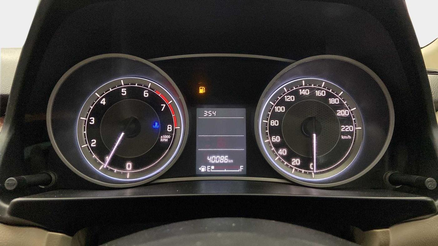 2018 Maruti Dzire VXI, Petrol, Manual, 40,157 km, Odometer Image