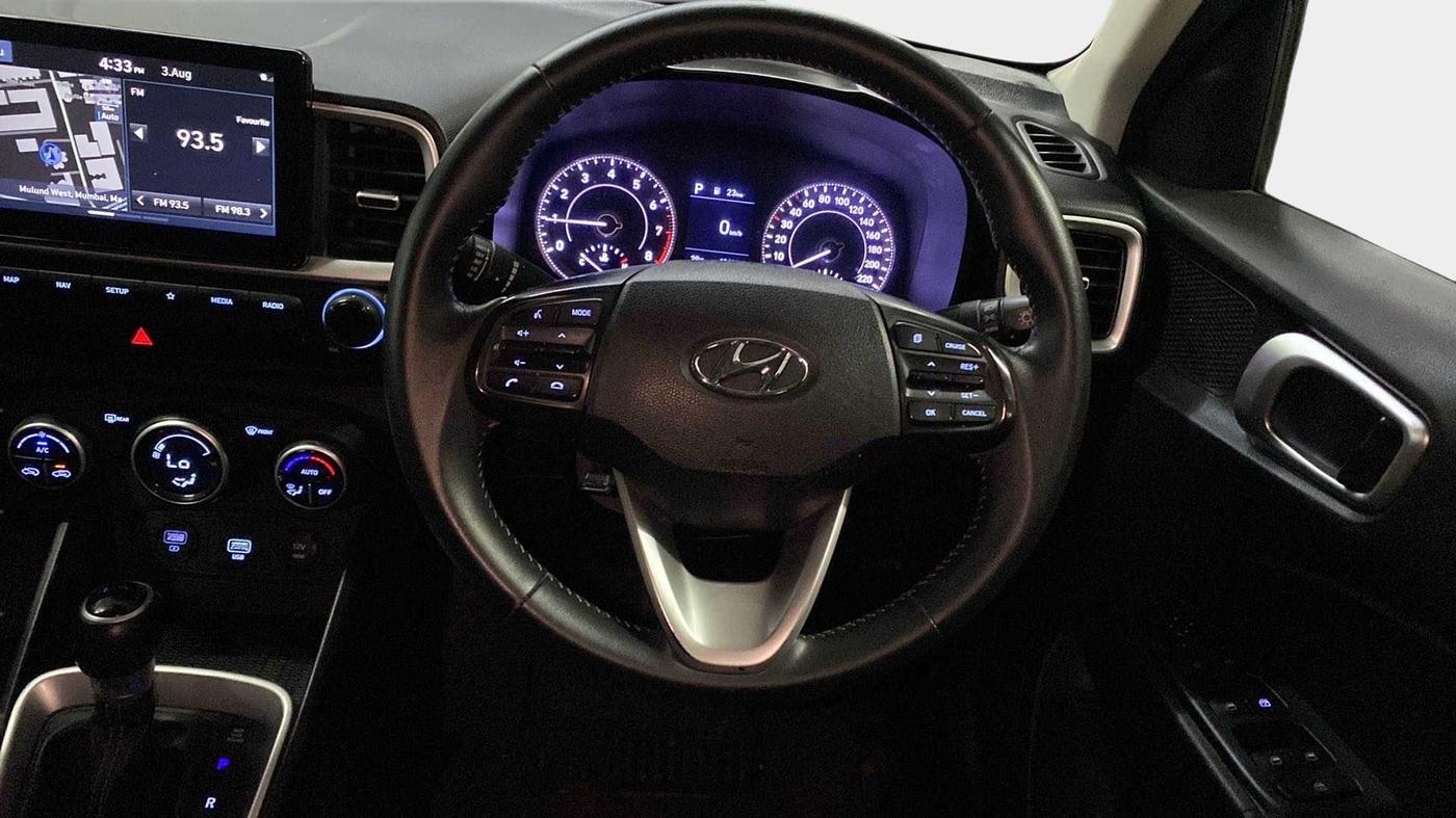 2019 Hyundai VENUE SX PLUS 1.0 TURBO DCT, Petrol, Automatic, 43,518 km, Steering Wheel Close Up