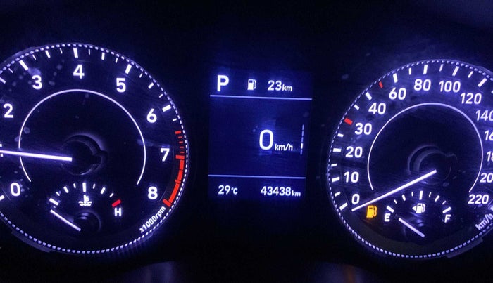 2019 Hyundai VENUE SX PLUS 1.0 TURBO DCT, Petrol, Automatic, 43,518 km, Odometer Image