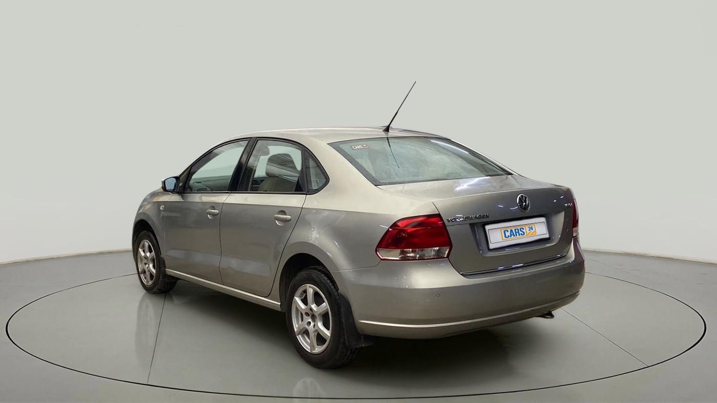 2012 Volkswagen Vento HIGHLINE 1.6 MPI, Petrol, Manual, 93,165 km, Left Back Diagonal