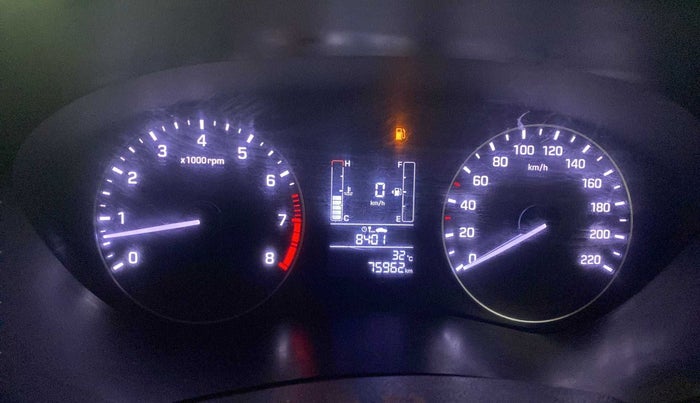 2015 Hyundai Elite i20 SPORTZ 1.2, Petrol, Manual, 75,841 km, Odometer Image