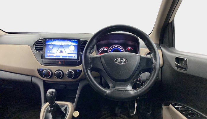 2015 Hyundai Grand i10 MAGNA 1.2 KAPPA VTVT, Petrol, Manual, 40,685 km, Steering Wheel Close Up