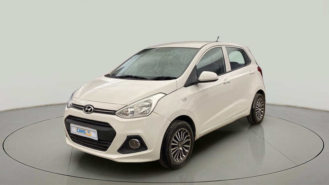 2015 Hyundai Grand i10 MAGNA 1.2 KAPPA VTVT, Petrol, Manual, 40,685 km, Left Front Diagonal