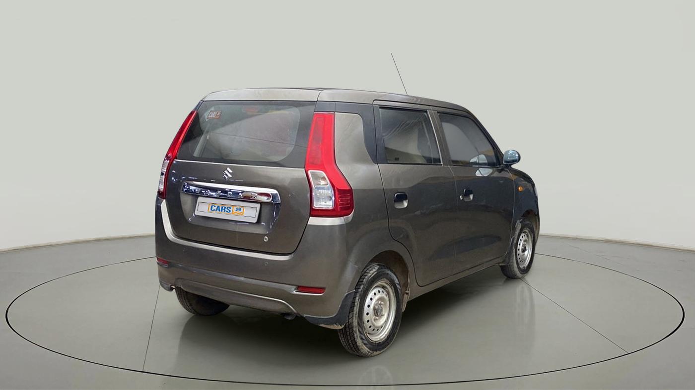 2019 Maruti New Wagon-R LXI CNG (O) 1.0, CNG, Manual, 48,690 km, Right Back Diagonal