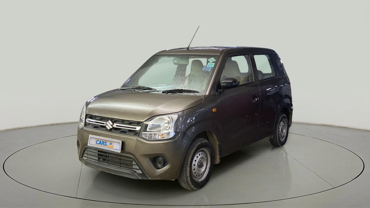 2019 Maruti New Wagon-R LXI CNG (O) 1.0, CNG, Manual, 48,690 km, Left Front Diagonal