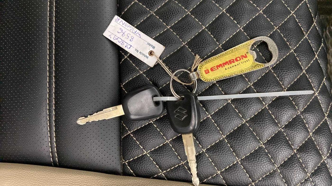 2019 Maruti New Wagon-R LXI CNG (O) 1.0, CNG, Manual, 48,690 km, Key Close Up