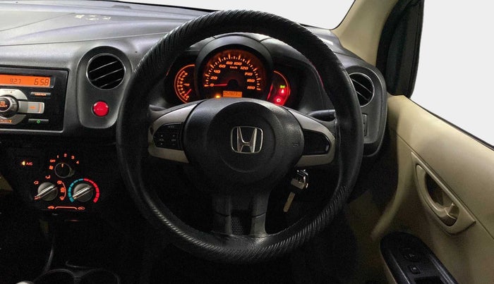 2014 Honda Amaze 1.2L I-VTEC S, Petrol, Manual, 53,236 km, Steering Wheel Close Up